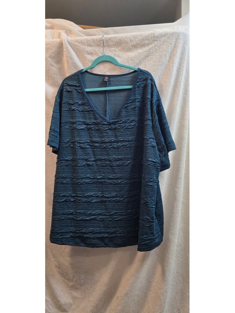 SHEIN 6X (24-26) textured short sleeve top